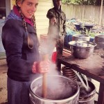 Filling the barrel – oak aged beer project