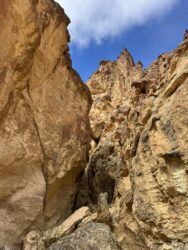 red canyon walls