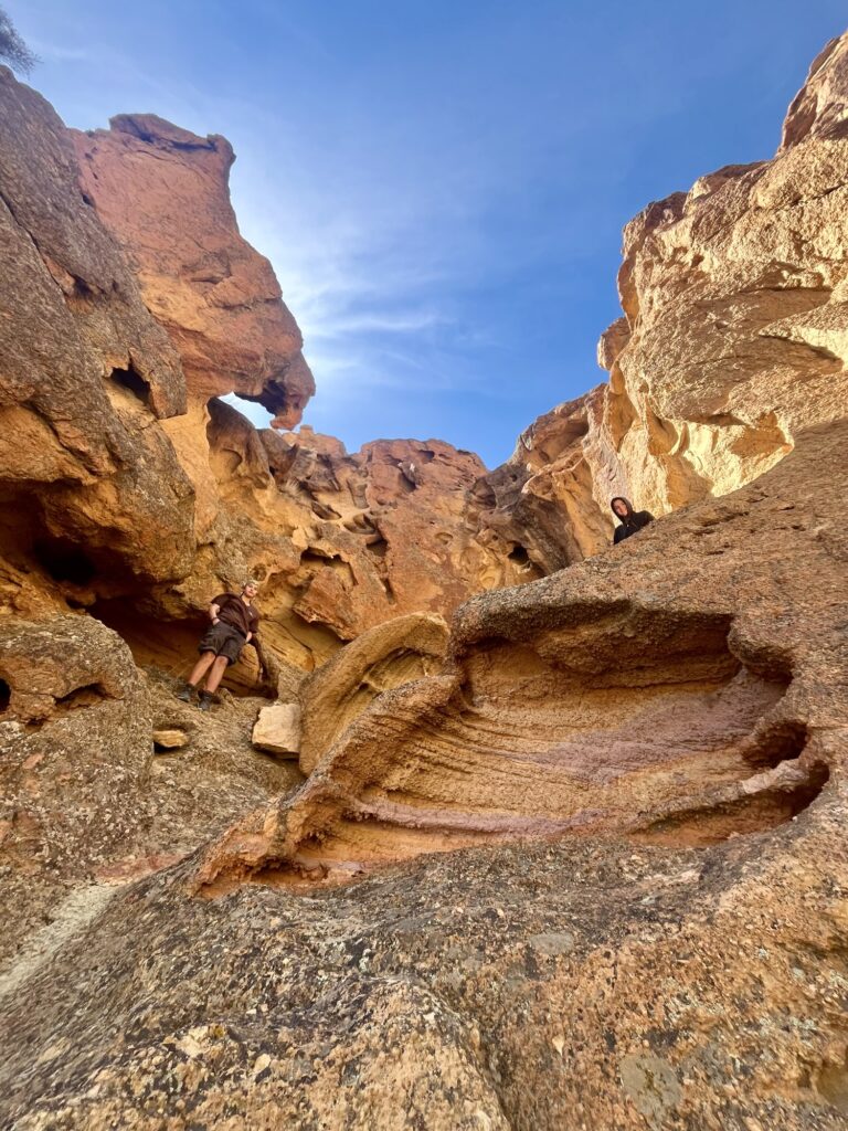 Strange rock formations