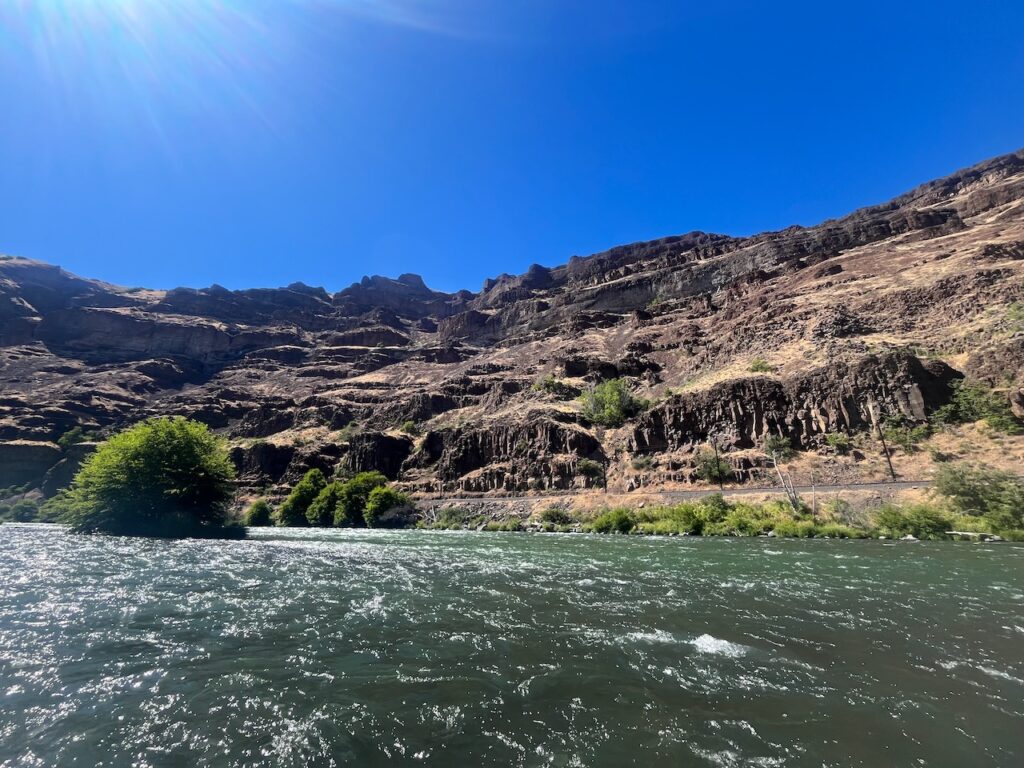 Canyon walls